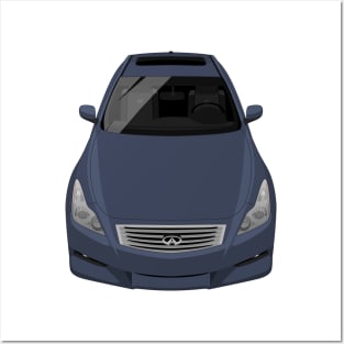 G37 Coupe 4th gen 2010-2015 - Blue Slate Posters and Art